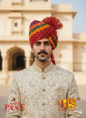 Chundari Print Pachranga Tar No.1 Safa