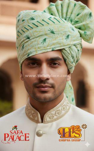 Flower Stripe PC Cotton Safa